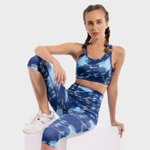 Blue Capri Waffle - Sporty Pro